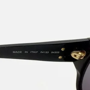 CHANEL 01453 CC LOGO BLACK SUNGLASSES VINTAGE/N2079 CHANEL | Accessories | Chanel 453 Cc Logo Black Sunglasses  main image 3